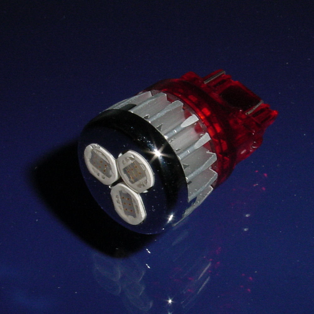 Leuchtmittel - 3157/T25 LED-3 Superstar Spot (rot) 1x