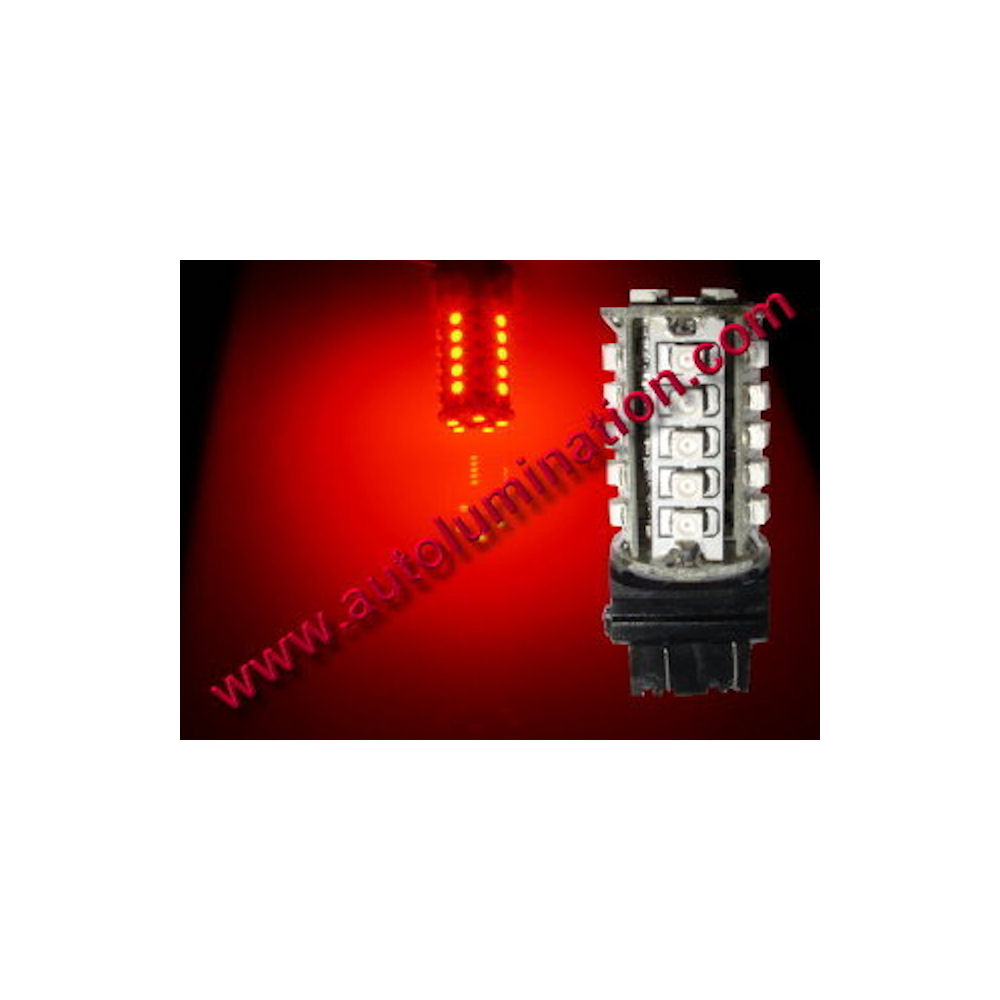 Leuchtmittel - 3157/T25 LED-30 SMT Wide Angle(rot) 1x
