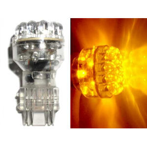 1x Matrix LED Leuchtmittel 3157/T25 Stecksockel (gelb) 1x Matrix LED Leuchtmittel 3157/T25 Stecksockel (gelb)