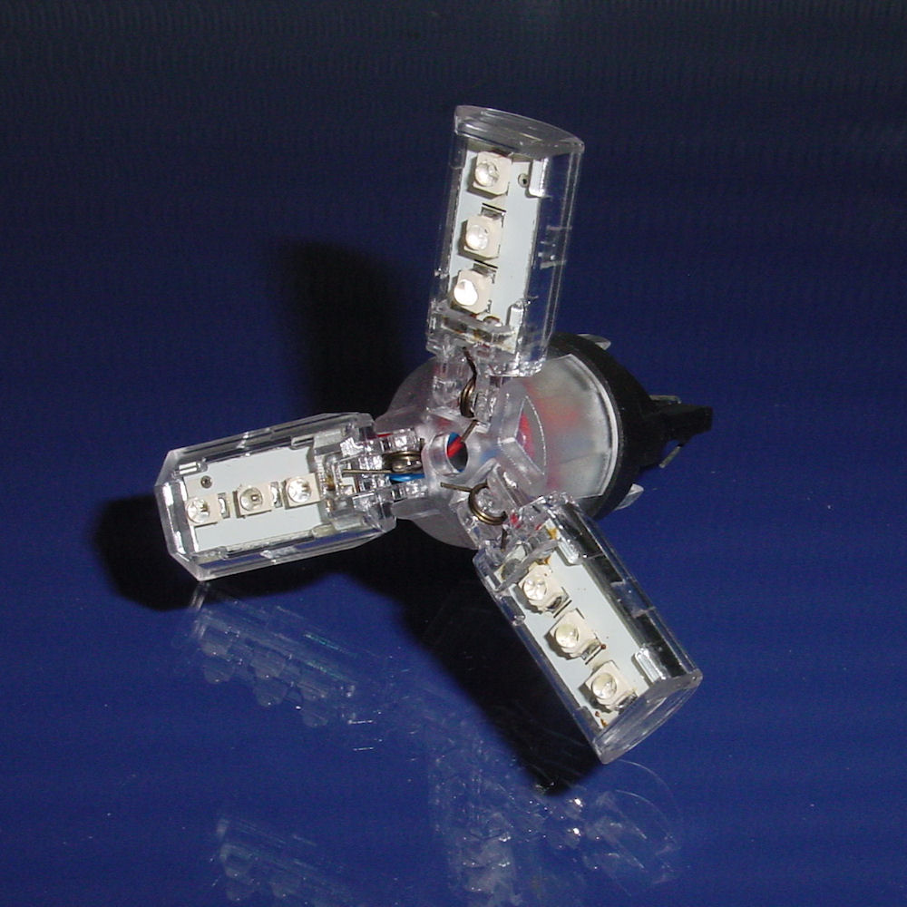 Leuchtmittel - 7440/T20 LED-12 SpiderLight (gelb) 1x