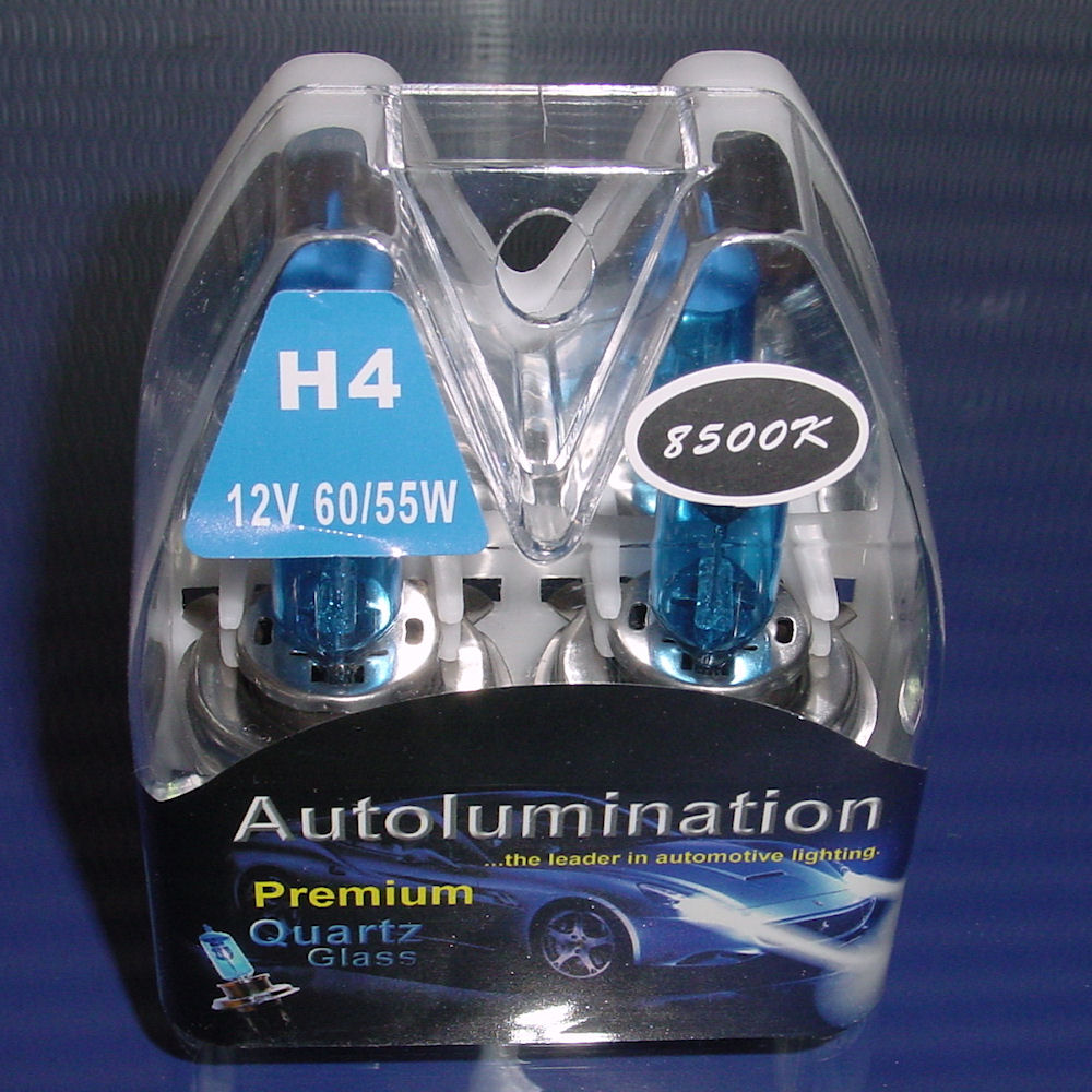 Leuchtmittel - 9003/H4 Gl�hbirne Xenon 60/55W (8500K) 2x