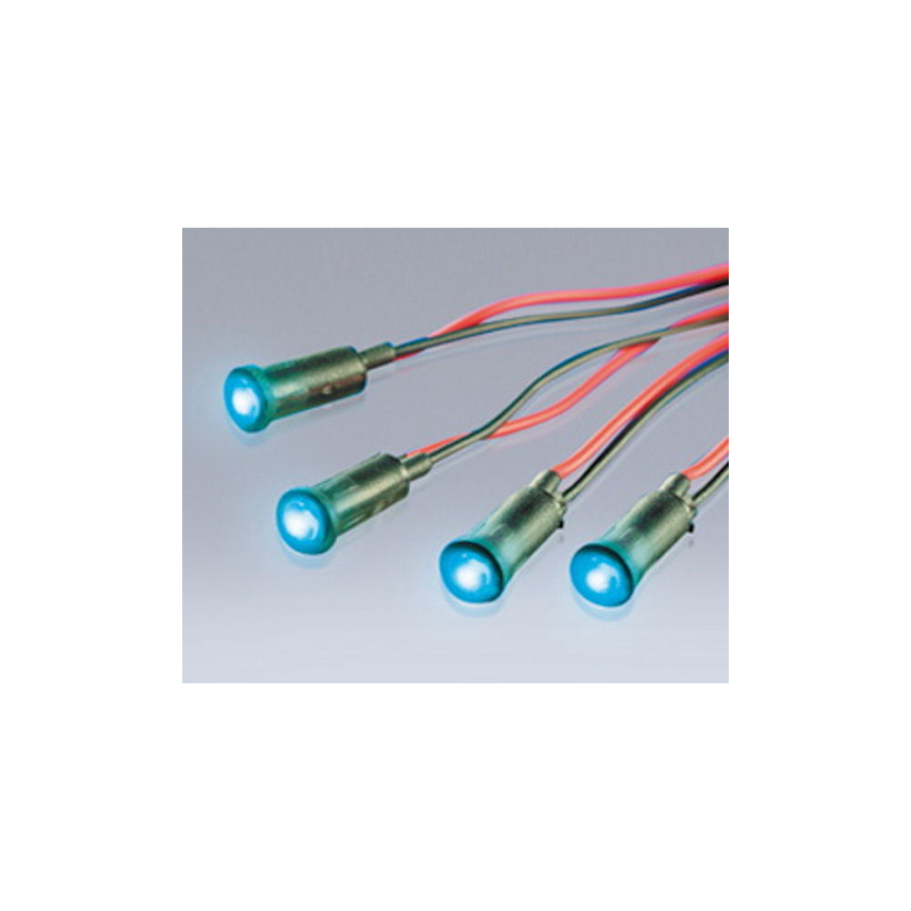 Leuchtmittel - LED-Dots Super-Mini 3mm (rot) 4x