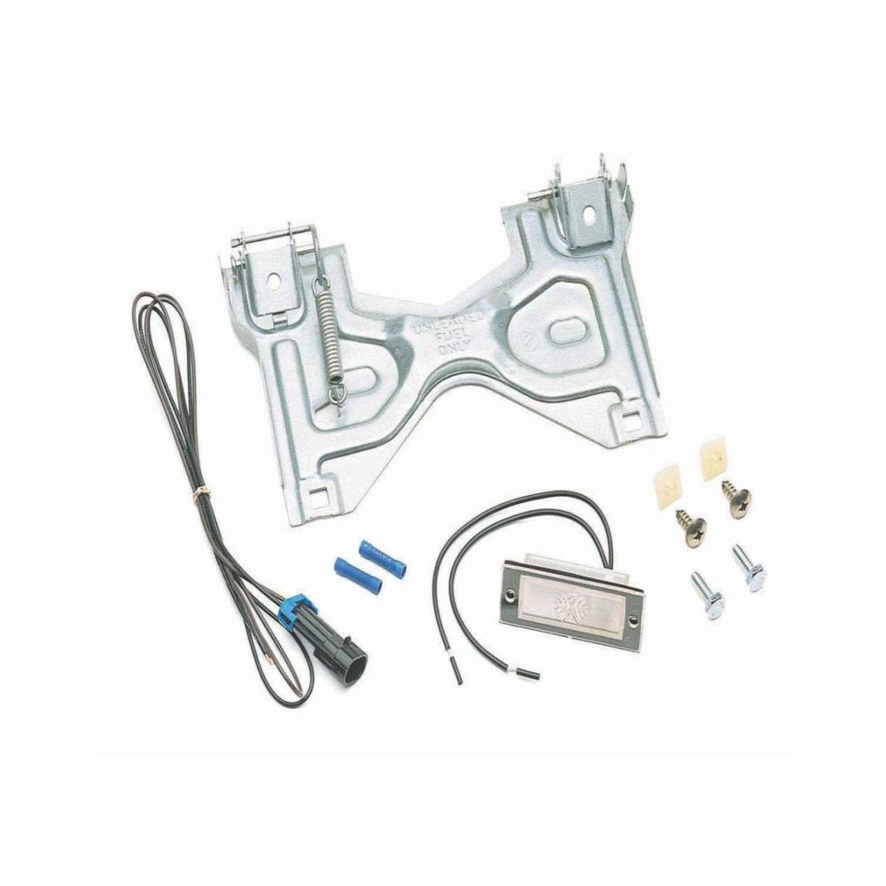 License Plate Bracket Flip-Kit (with Illumination) universal
