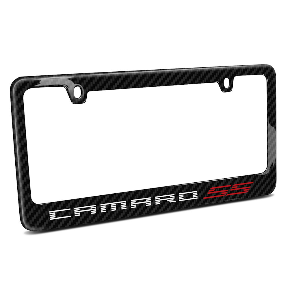 License Plate Frame B (Carbon) 10-24 Camaro SS