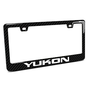 Carbon License Plate Frame for 1992-2024 GMC Yukon