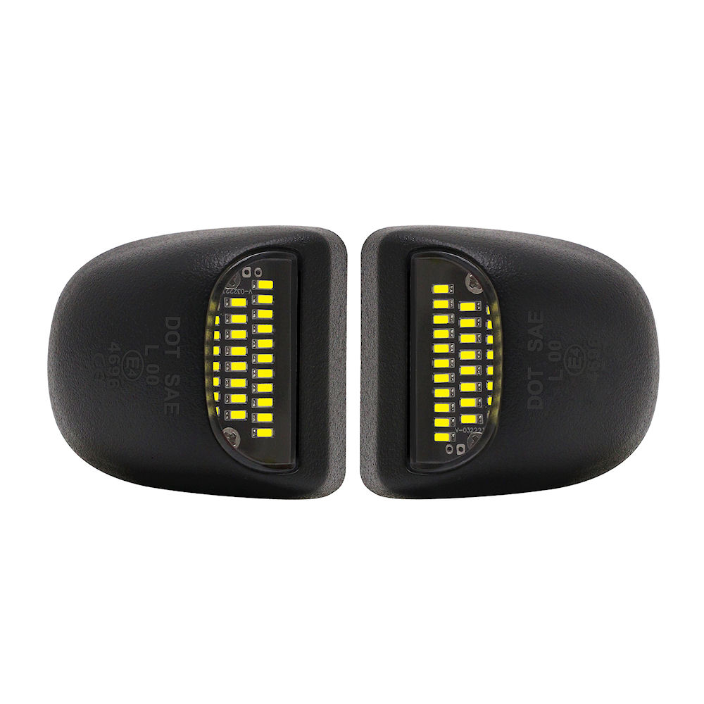 License Plate Lights LED (black) 00-06 Chevy Tahoe