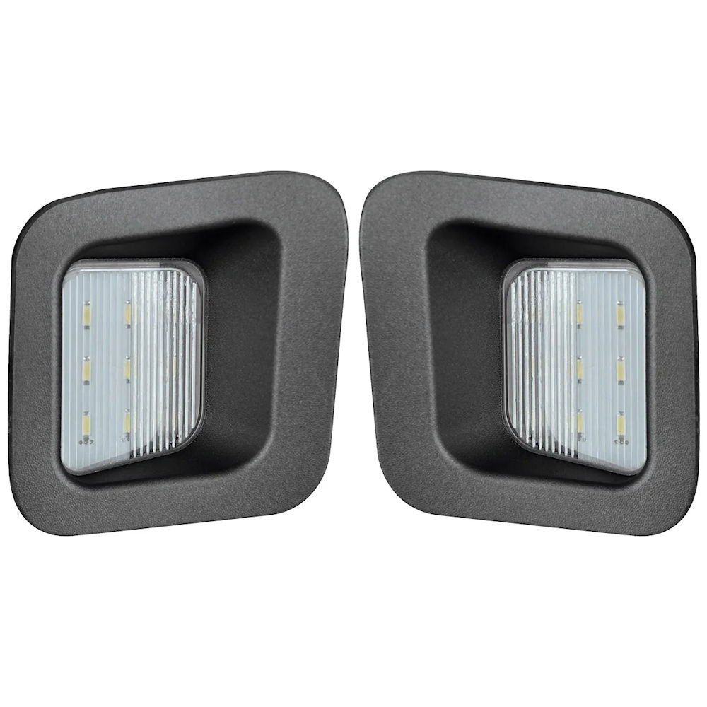 License Plate Lights LED (clear) 02-26 Dodge RAM