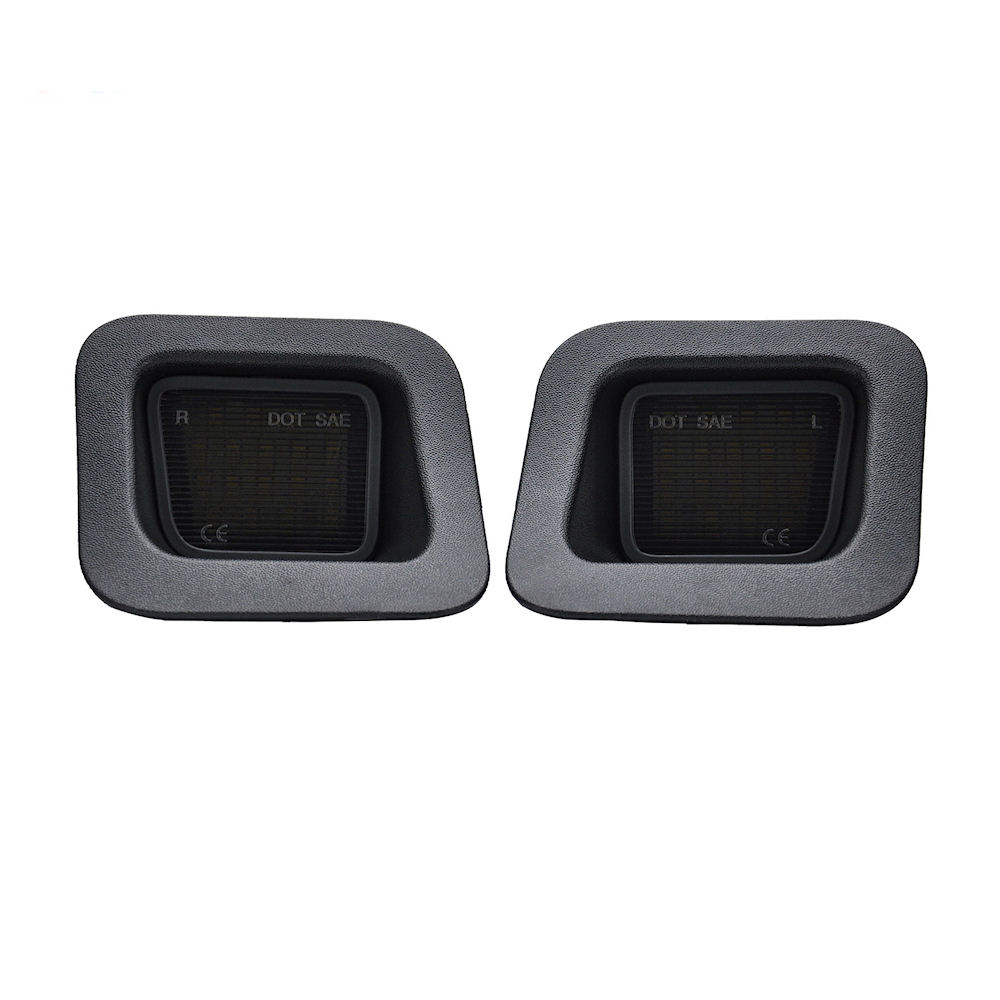 License Plate Lights LED (tinted) 02-21 Dodge RAM