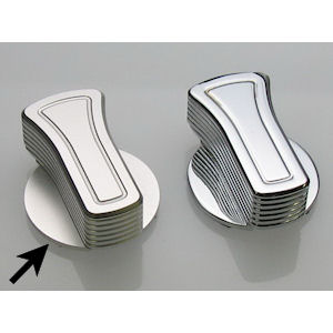 Dupont Alu-Lichtschalter Satin für 2005-14 Ford Mustang Dupont Alu-Lichtschalter Satin für 2005-14 Ford Mustang