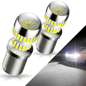 Auxito LED Light Bulbs 1157 Bay15d Bayonet white 6000K