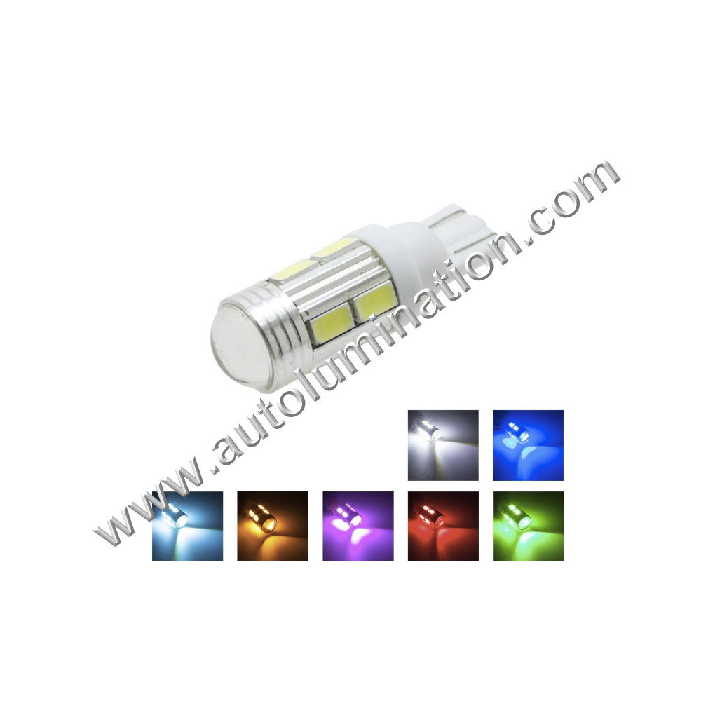 Lighting - 194/T10 LED-10 SMD 5630 Canbus (white) 1x