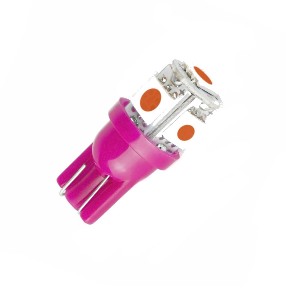 Lighting - 194/T10 LED-5 SMT SMD 5050 Bulb (purple) 1x