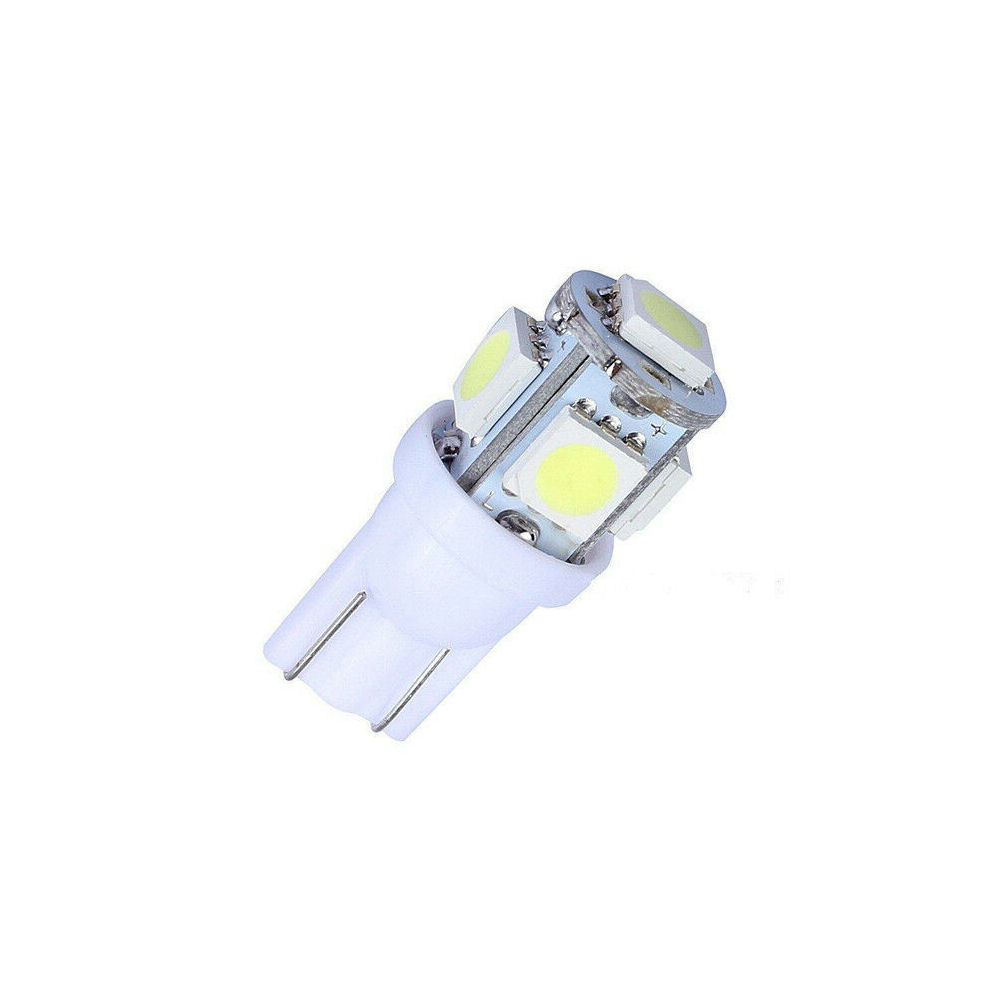 Lighting - 194/T10 LED-5 SMT SMD 5050 Bulb (white) 1x