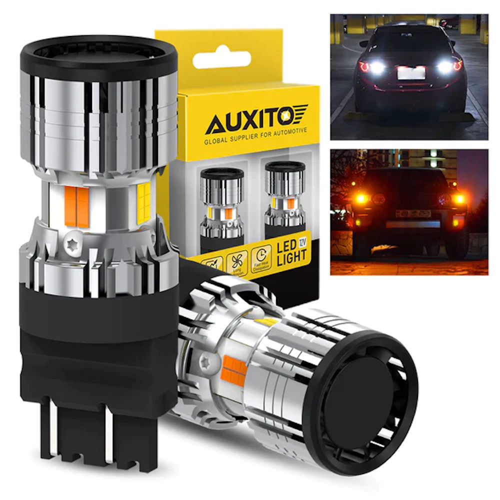 Lighting - 3157/T25 LED-10 (white/amber) 01-03 Silverado