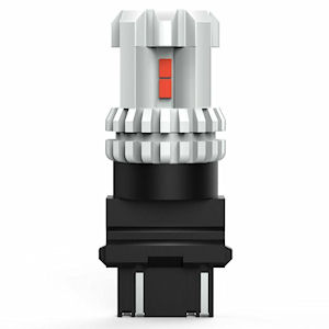 2x Auxito LED Light Bulbs 3157/T25 Cree 3020 (red)