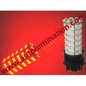1x LED Light Bulb Type 3157/T25 LED SMT Tower Red