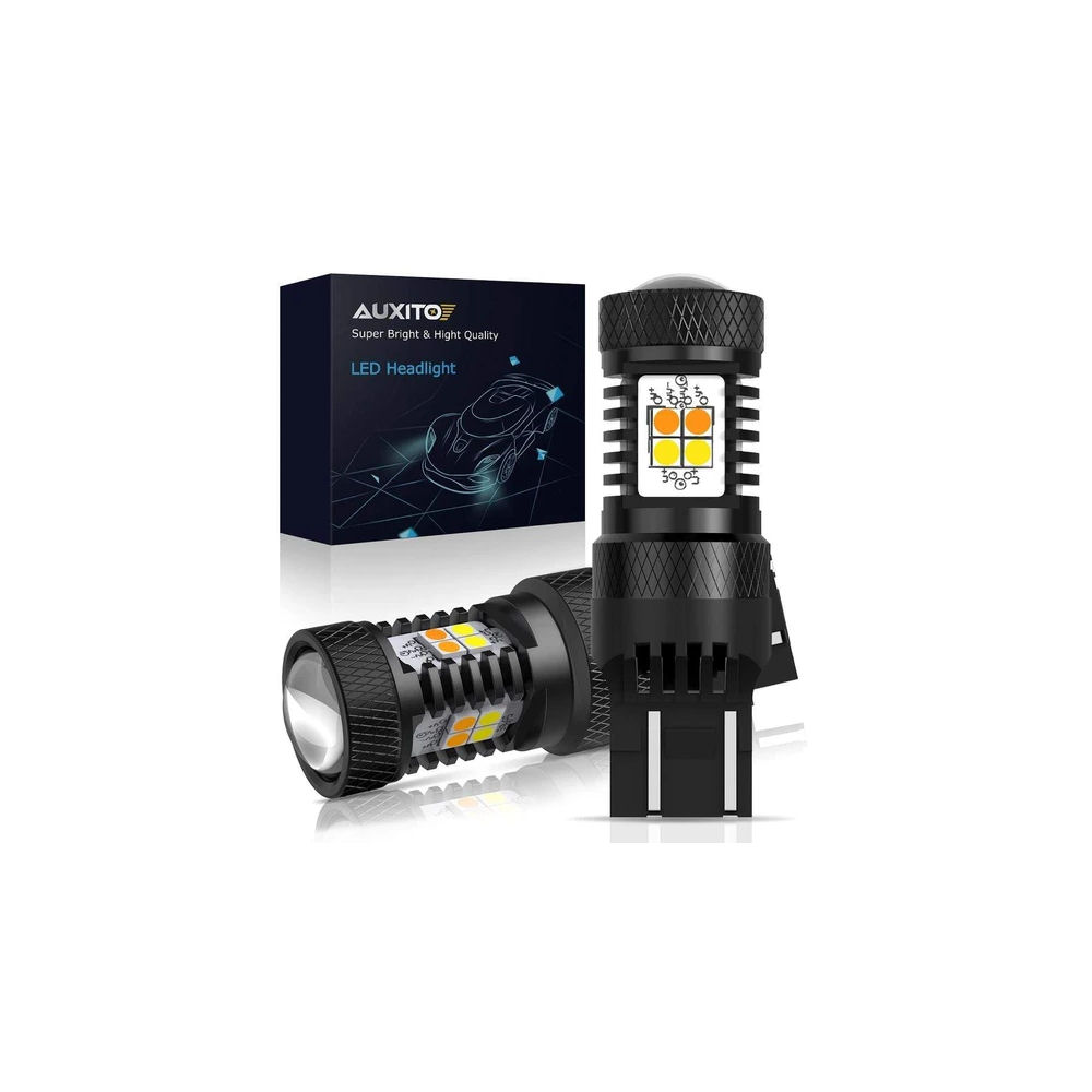 Lighting - 7443/T20 LED-16 Switchback (white/amber) 2x