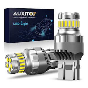 Auxito SMD LED Light Bulbs 7443/T20 Wedge Socket 6500k