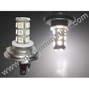 1x LED Fog Light/DRL Bulb Type 9003 H4 SMD 5050 (6000K)