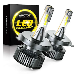 Auxito LED Light Bulbs 9003/H4 with 8000 Lumen (6500K)