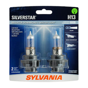 2x Xenon Headlight Bulbs Type 9008/H13 60/55W (4000K)