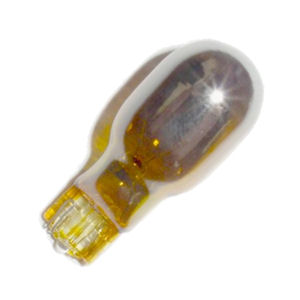 Amber Chrome Light Bulb Type 921/T15 W16W T15 Wedge
