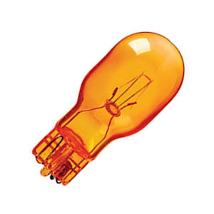Amber Light Bulb Type 921/T15 W16W with T15 Socket (12V 16W) 