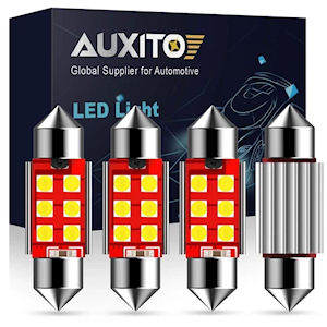 Auxito LED Light Bulb Type Festoon 36mm with T3 Socket 