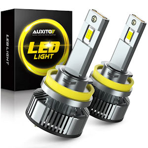 2x Auxito CSP LED Light Bulbs H11/H9/H8 12000 Lumens