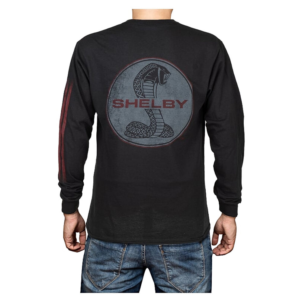Long Sleeve Shirt - SHELBY Super Snake (L) black