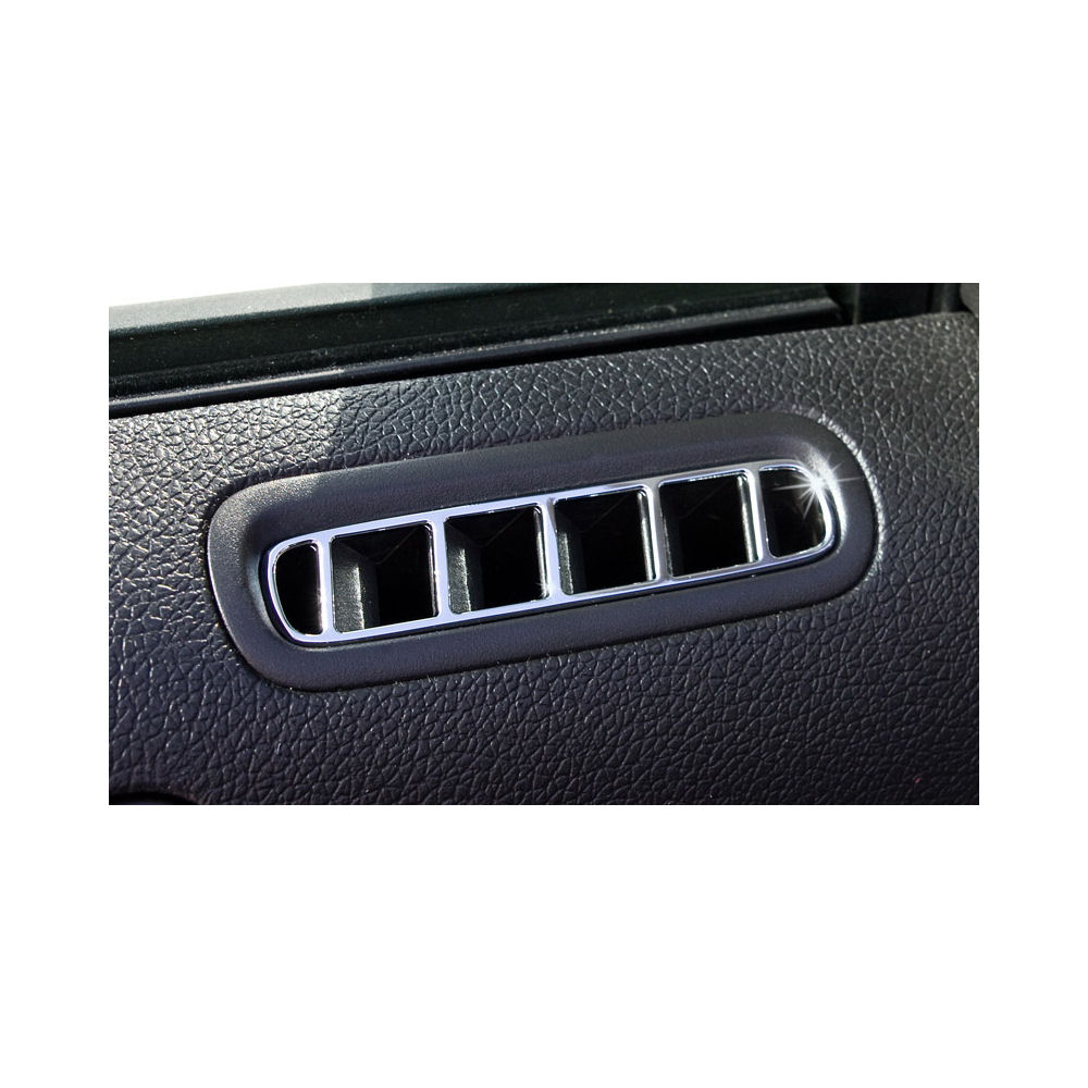L�ftungsauslass-Blenden (Chrom) 10-14 Ford Mustang