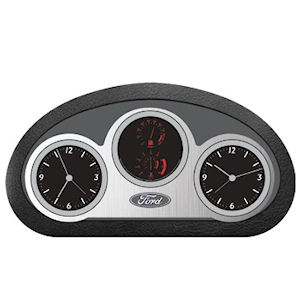 Tischuhr - Ford Dual Time Zone \(Taxor 10099\)
