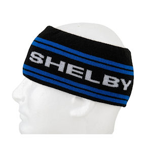 Stirnband/Schweissband - SHELBY Double Stripe \(schwarz\)