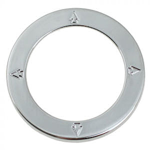 Chrome Billet Mirror Adjust Bezel 2005-14 Ford Mustang
