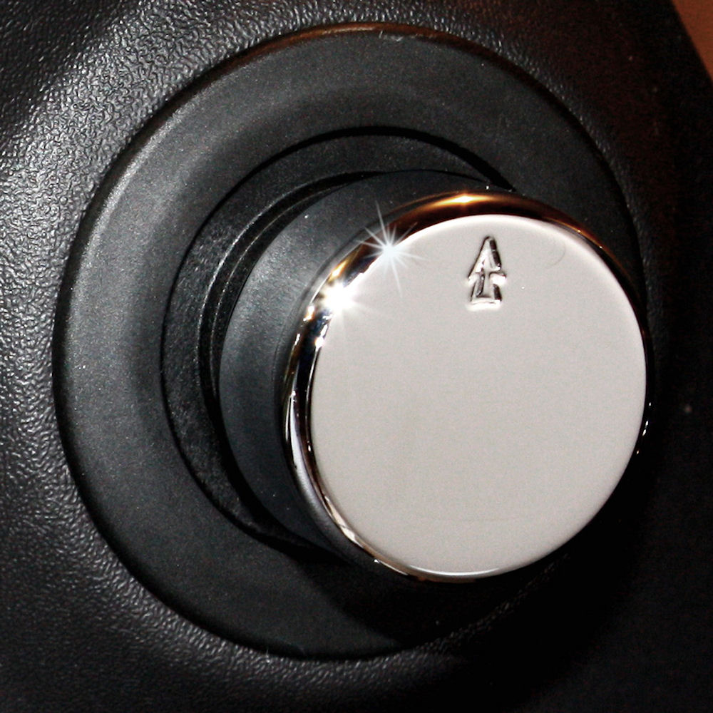 Chrome Billet Mirror Adjust Knob (200509 Ford Mustang)