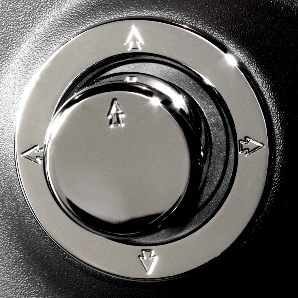 Chrome Billet Mirror Adjust Knob (200509 Ford Mustang)