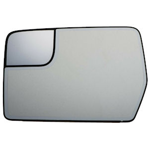 Motorcraft Door Mirror Glass LH for 2011-2014 Ford F150