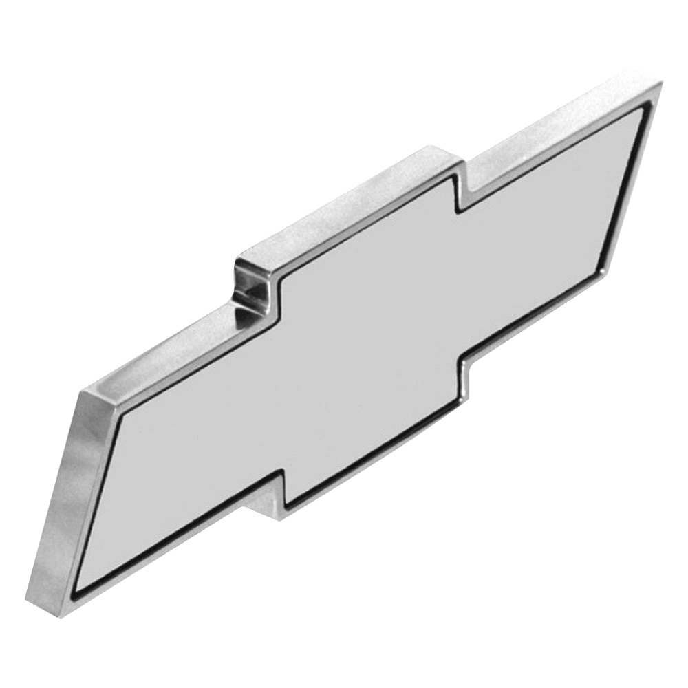 Mirror Rear View Bowtie Flames (polished) 73-94 Chevy Trucks