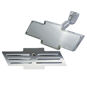 Billet Bowtie Rear View Mirror for 1973-1994 GM Trucks
