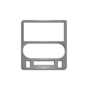 ACC Zierrahmen Mittelkonsole (2008-14 Dodge Challenger) ACC Zierrahmen Mittelkonsole (2008-14 Dodge Challenger)