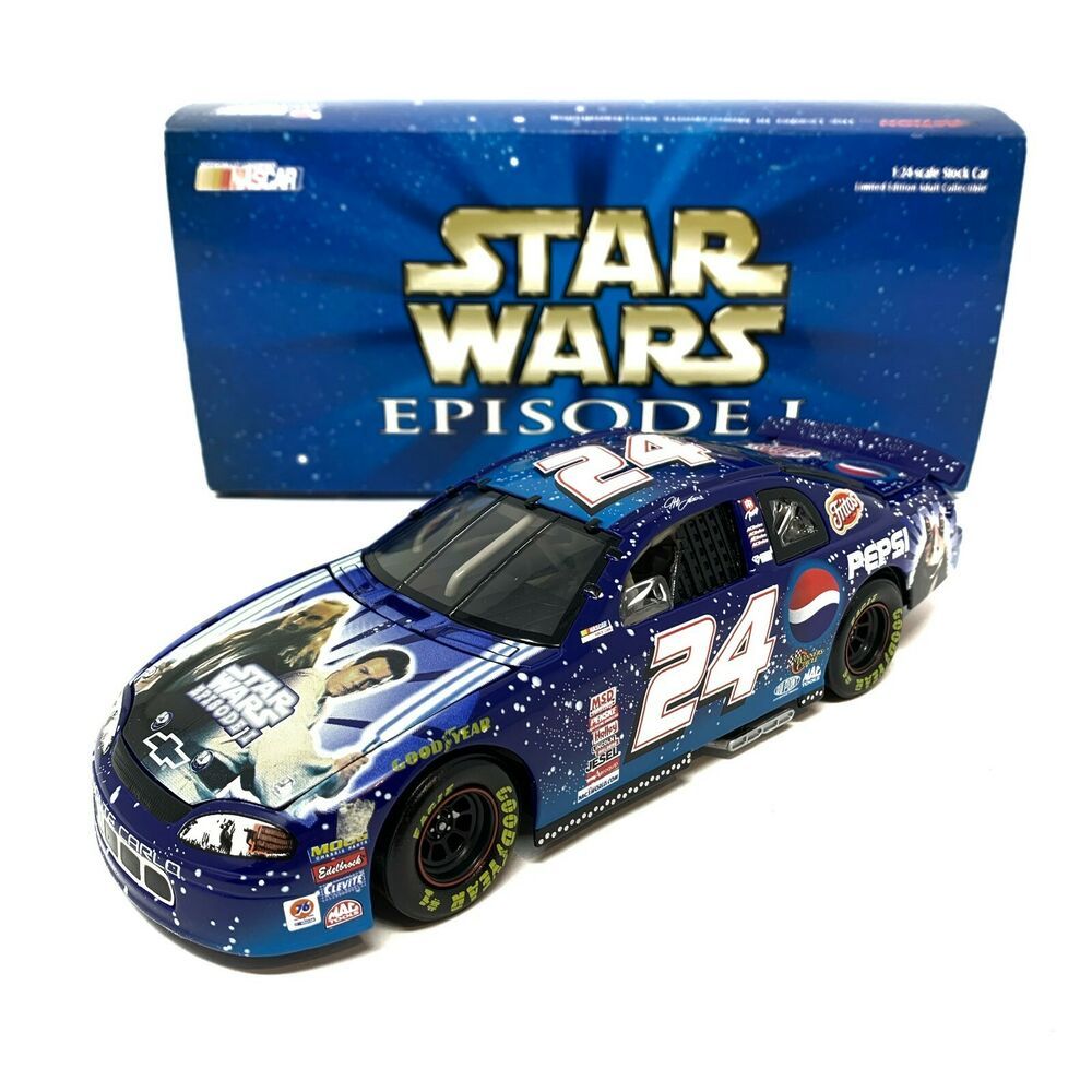 Modellauto - 1999 Jeff Gordon 24 (Star Wars) 1/18