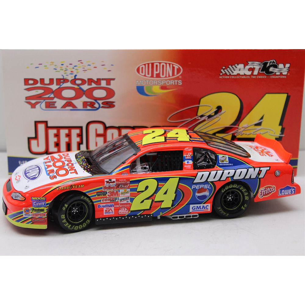Modellauto - 2002 Jeff Gordon 24 (200 Years) 1/18