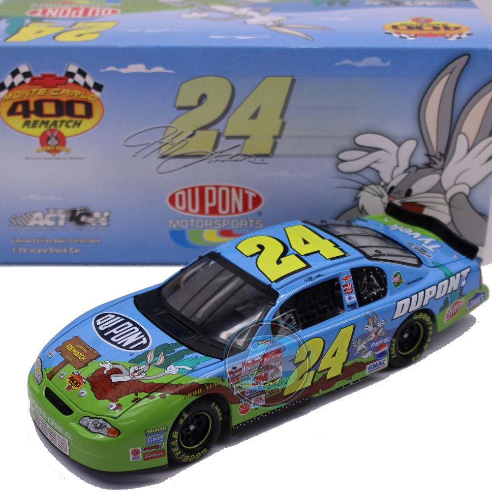 Modellauto - 2002 Jeff Gordon 24 (Looney Tunes) 1/18