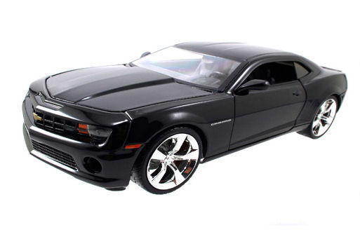 Modellauto - 2010 Chevy Camaro SS (schwarz) 1/18