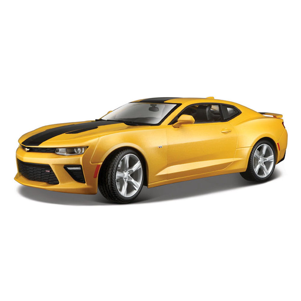 Modellauto - 2016 Chevy Camaro SS (gelb) 1/18