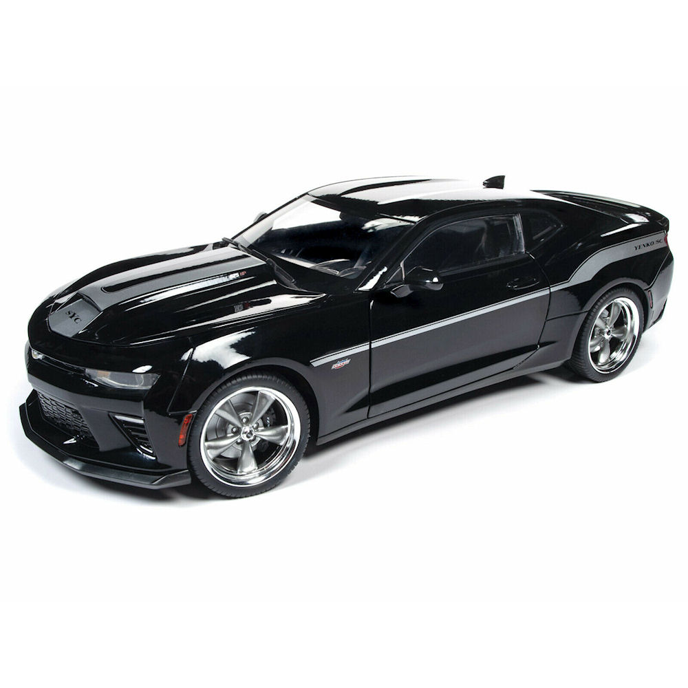Modellauto - 2018 Chevy Camaro Yenko (schwarz) 1/18