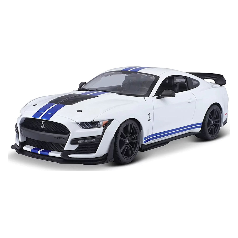 Modellauto - 2020 Ford Shelby GT500 (weiss) 1/18