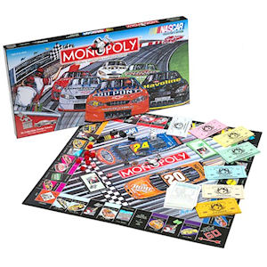 2002 Nascar Monopoly Sam Bass Edition Parker Brothers
