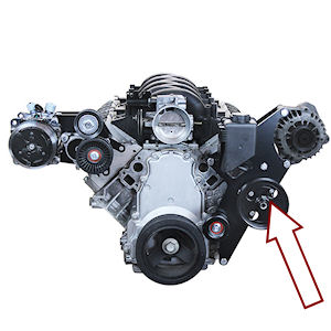 Halterung für Lichtmaschine und Servopumpe an LS1 LS2 L Halterung für Lichtmaschine und Servopumpe an LS1 LS2 L