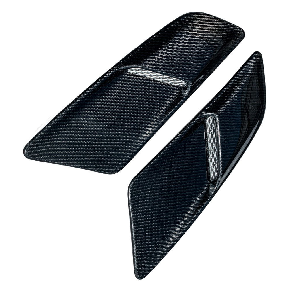 Motorhauben-Grilleins�tze (Karbon) 15-17 Ford Mustang GT